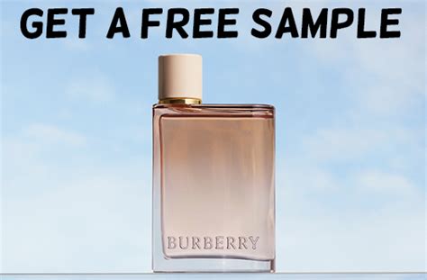 free burberry perfume samples